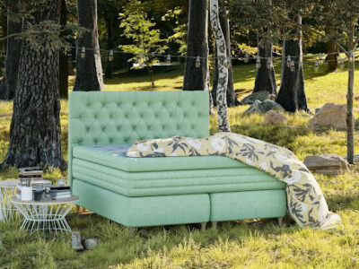 Luxe natuurlijke boxsprings van Ecolife: natuurlijk slapen in stijl