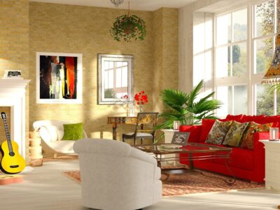 Kleurrijk wonen in een bohemian interieur